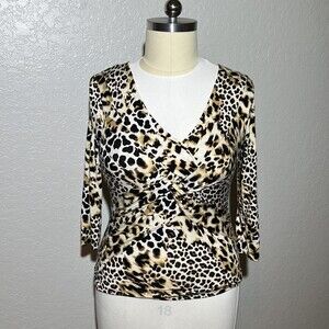 Cable & Gauge Women's Black and Cream Shirt